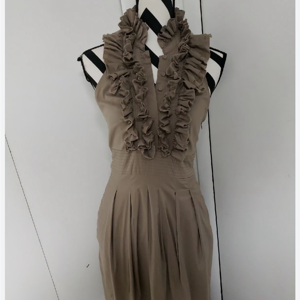 BCBG halter dress